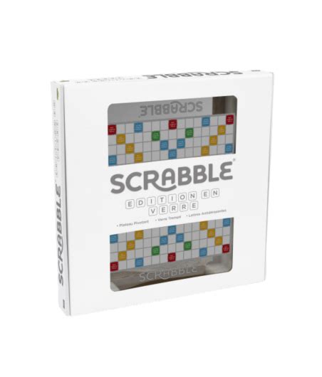Scrabble plateau en verre - Scrabble - Le Bridgeur Site Officiel