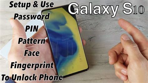 Maybe you would like to learn more about one of these? Galaxy S10/S10+/S10E: How to Setup & Use Password/Pin ...