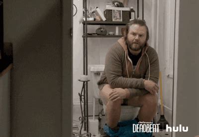 This website is no longer available due to copyright infringement. Tyler Labine Pooping GIF by HULU - Find & Share on GIPHY