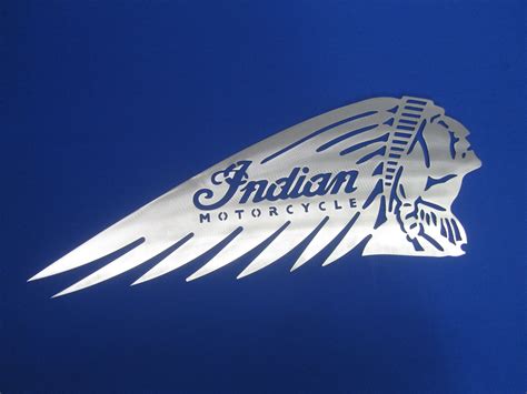 Offering a great design feature and providing decoration to any room in the house, wall hangings are the ideal way to brighten up a wall with a focal point or feature. Indian Motorcycle Wall Art Plasma Cut 24" X 7-3/8" 14 GA. Steel Man Cave