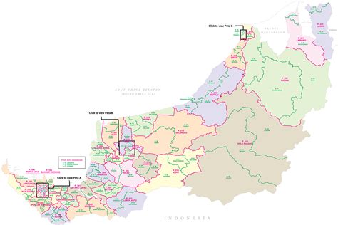 Roads, streets and buildings on satellite photos; Sarawak Election 2016 Info | The Star Online