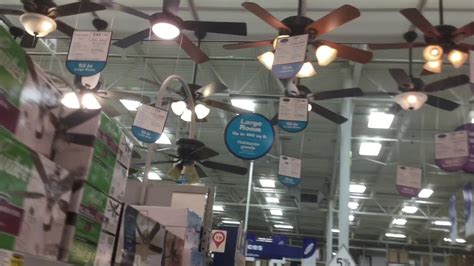 Fan manufacturers have different methods for securing housing. Ceiling fans at Lowe's in WV - YouTube