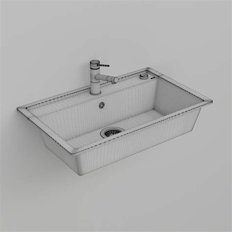 Blanco has pioneered the technology of composite granite sinks. Blanco Kitchen Sink 3d Model on Behance