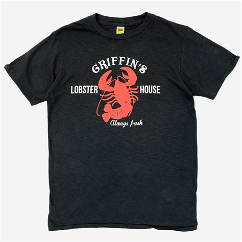 Easy, quick returns and secure payment! Velva Sheen Lobster House T-Shirt - Black | Garmentory