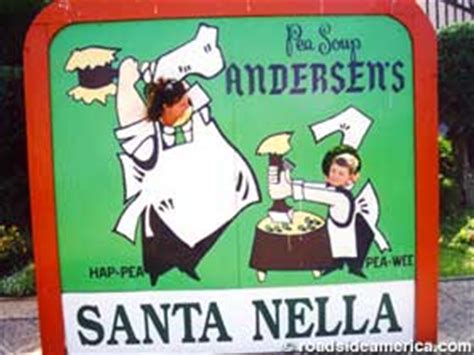 I put a little bit of milk in it because we like cream of pea soup. Santa Nella, CA - Pea Soup Andersen's