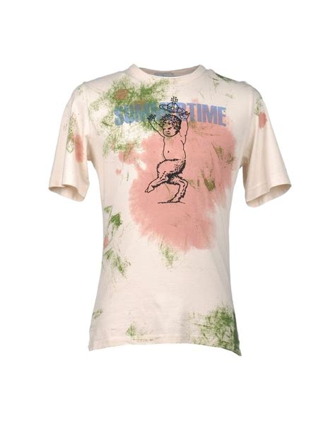 Vivienne westwood bags, handbags, wallets, shoes, pumps, boots, sandals, wedges, clothes, dresses, jewellery for men, women on sale, free worldwide shipping, free returns. T-Shirt Vivienne Westwood Man