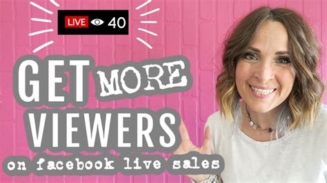 Millions of users are now live streaming on facebook, and they are letting. How to Get More Viewers on Facebook Live Sales - YouTube