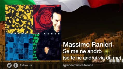 Gli accordi di chitarra presenti in questa canzone sono: Se me ne andrò - Massimo Ranieri Testo della canzone