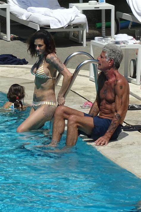 The cause of death was suicide, cnn reported. ASIA ARGENTO in Bikini and Anthony Bourdain at a Pool in ...