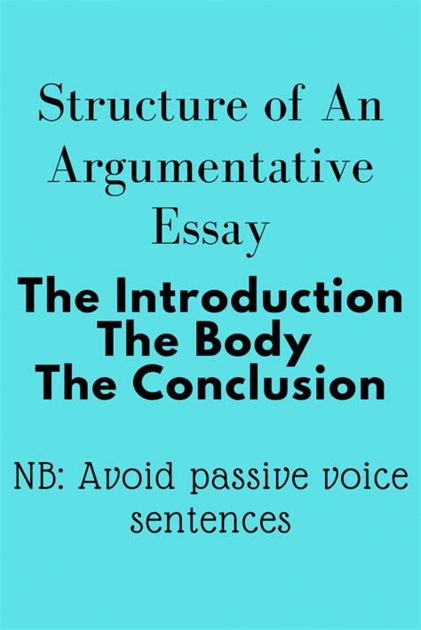 And establish a position on the topic in without logical progression of thought, the reader is unable to follow the essay's argument, and the structure will collapse. The Structure of an Argumentative Essay - Essayhusk Blog ...
