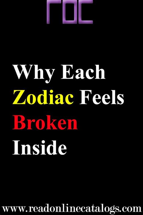 The literal latin translation of cancer is crab. but why did early astrologers choose a crab in the first place? Why Each Zodiac Feels Broken Inside By Sonia Russell ...