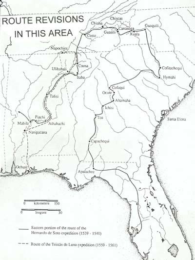 Soto's expedition landed somewhere in tampa bay in may of 1539. The March Inland