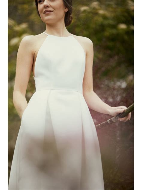 ❤️️ see more trends & collections ⤵ weddingdressesguide.com. Little White Dress by Amsale Line From Fall 2020 Bridal ...