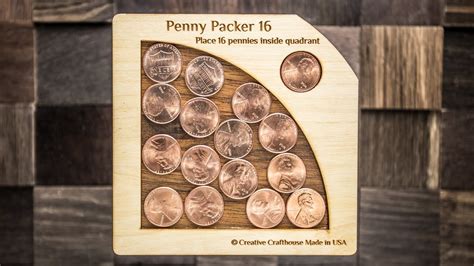 You'll be surprised at how tricky this really is. Penny Packer 16 puzzle Solved! - YouTube