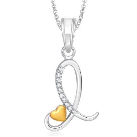 Express your love to your sweetheart by gifting favourite alphabet design jewellery. alphabet pendants in gold,l alphabet locket design, gold ...