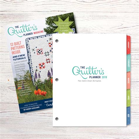 Download 2019-QP-cover-mockup-looseleaf-mag | The Quilter's Planner