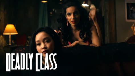 This is despite rick remender having already of course, it's a bit difficult to narrow down exactly what remender would adapt for deadly class season 2, seeing as parts of later comic issues have. DEADLY CLASS | Season 1, Episode 2: Sneak Peek | SYFY ...