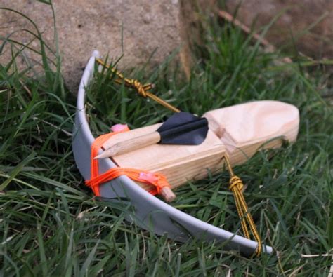 It is a fun project and shoots projectiles surprisingly far. Mini PVC Crossbow | Crossbow, Pvc, Diy crossbow