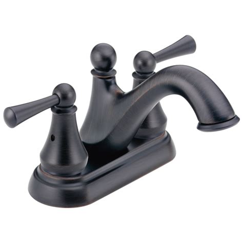 Replacement parts for model 2500. Delta 25999LF-RB Two Handle Centerset Bathroom Faucet