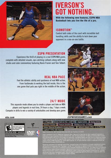 Последние твиты от espn (@espn). ESPN Basketball 2004 Sony Playstation 2 Game