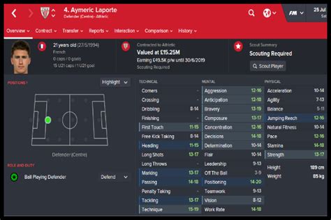 The laporte rule is a rule that explains the intensities of absorption spectra for chemical species. Football Manager 2016: 20 Signings You Must Make Every ...