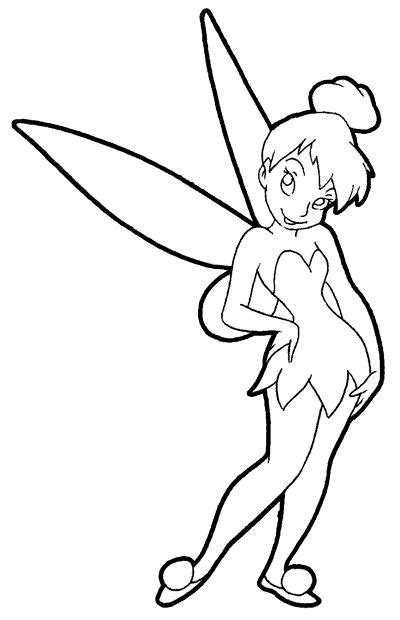 How to Draw Tinkerbell Step by Step with Easy Drawing ...