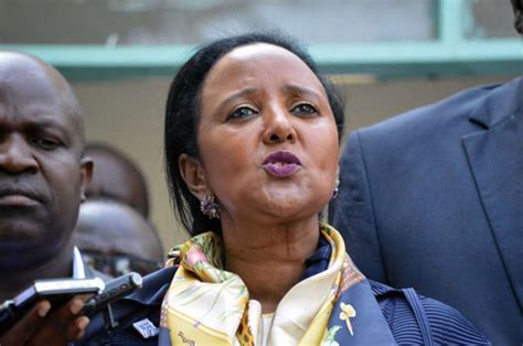 Officials at the hospital confirmed CS Amina's rejection of calls for reintroduction of caning ...