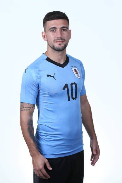 De arrascaeta played for uruguay u20 and has been a member of the senior Giorgian De Arrascaeta of Uruguay poses for a portrait ...