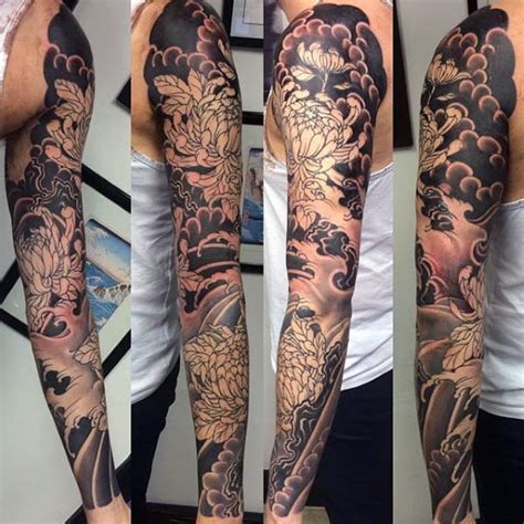 Home japanese tattoos water lilies japanese tattoo sleeve. 80 Water Tattoos For Men - Masculine Liquid Designs