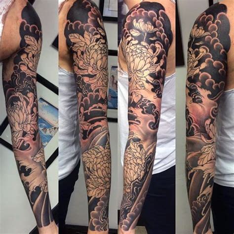 Cat tattoo design on neck can be the good ideas for guys. 80 Water Tattoos For Men - Masculine Liquid Designs