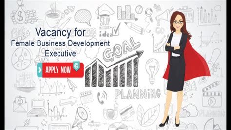 Female Business Development Executive || Urgent Required ...