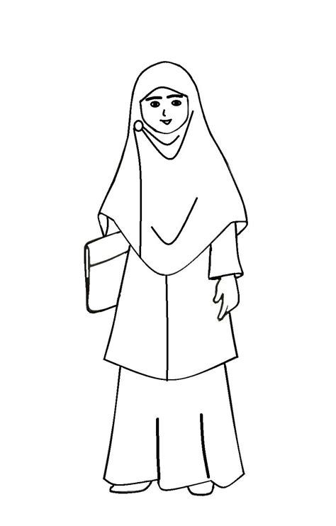 Gambar gambar dibawah ini bisa anda simpan sebagai koleksi didalam galeri bagi anda yang. Mewarnai Gambar Guru Muslimah | Mewarnai cerita terbaru ...