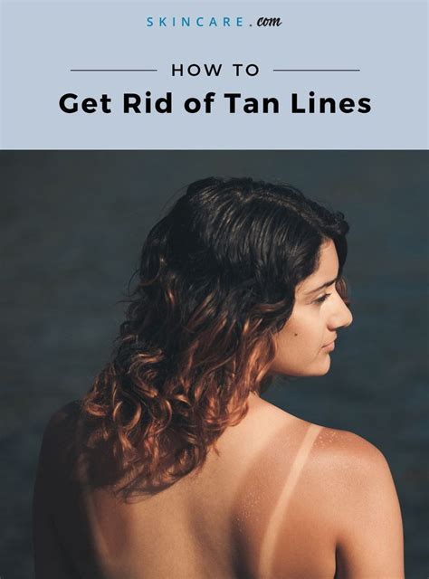 Exfoliating your skin will remove all the dead cells which can prevent a uniform tan. How to Get Rid of Bad Tan Lines | Get rid of tan, Tan lines