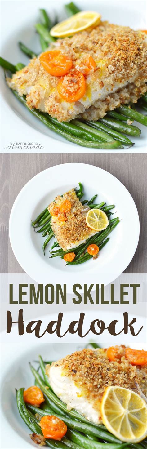 Steamed sweet pumpkin custard recipe. Lemon Skillet Haddock | Fish recipes healthy, Dinner ...