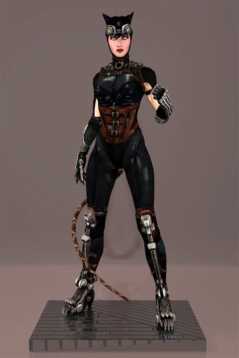 Is a realistic style about this game. Injustice Gods Among Us - Catwoman Figure by ...