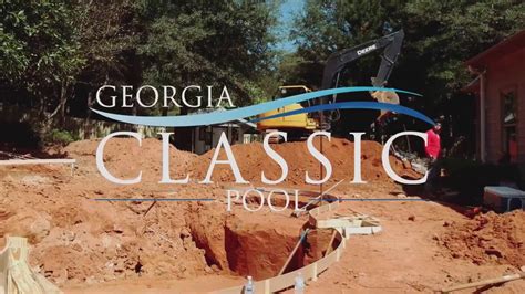 Georgia classic pool® is the premier custom inground swimming pool designer and builders serving the north metro atlanta georgia area. Georgia Classic Pool - The Dig - YouTube