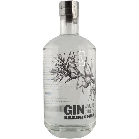 Gin is a distilled spirit made with grain and botanicals. Rammstein Gin 0,7L (40% Vol.) - Rammstein - Gin