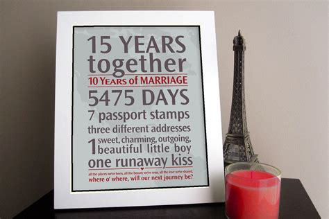 They have seen you grow from a tiny infant to a little toddler. DIY - Personalized Wedding Anniversary Gift: Your Loves ...