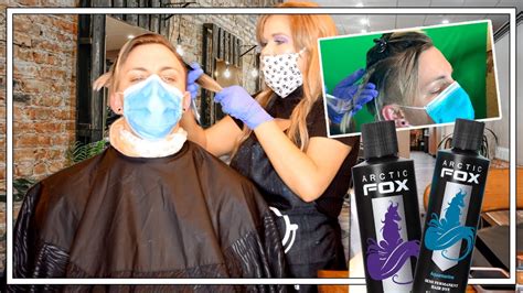 Exceptional service, creativity & innovation. Coloring My Hair Using @PRAVANA and @Arctic Fox Hair Color ...