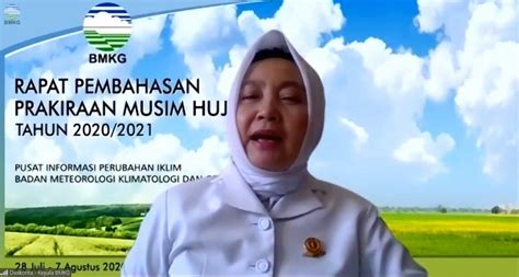 Erkiraan cuaca yang disampaikan badan metereologi klimatologi dan geofisika (bmkg) dinilai sering salah. Kepala BMKG Buka Rapat Prakiraan Musim Hujan (PMH) 2020 ...