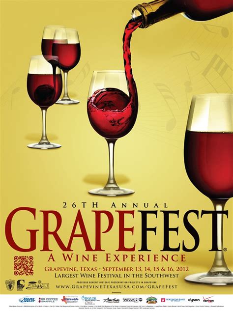 In a room with dim lights, it's impossible to ignore the party goer with flashing 2021 eyeglass frames. 26th Annual GrapeFest Poster | Wine festival, Wine