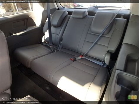 Back to this 2013 honda odyssey touring elite. Truffle Interior Rear Seat for the 2017 Honda Odyssey EX-L ...