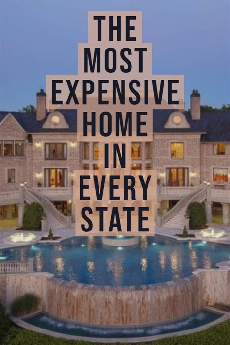 Census stacker used data from the u.s. The Most Expensive Home For Sale in Every State ...
