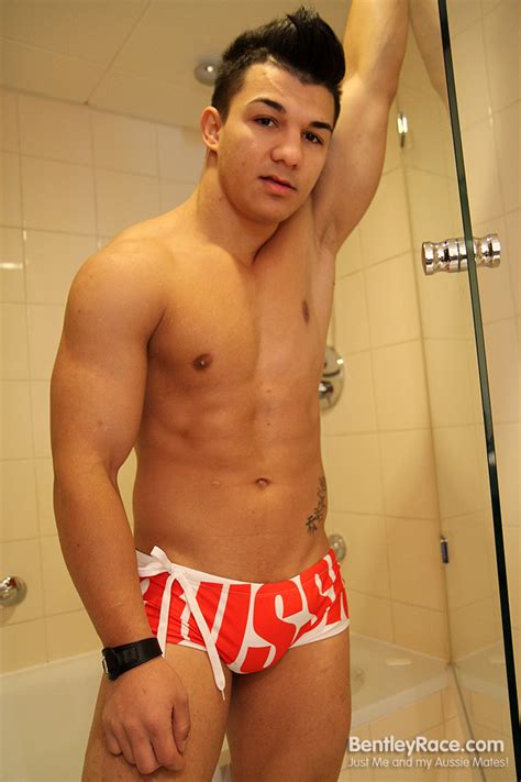Watch uncut euro stud jerking online on youporngay.com. Shower time with Boxer John Pavel