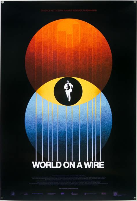 In the near future, a drone pilot is. World On A Wire (1973) | Film poster design, Fan poster ...