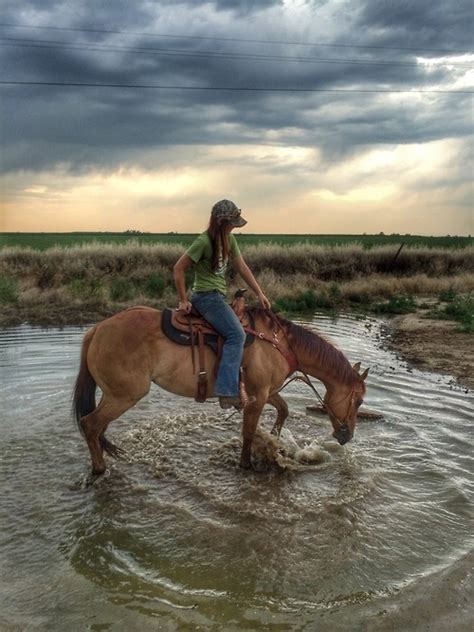 As usual, she was thinking about a million other things at the same time. A Country Girl And Her Horse Pictures, Photos, and Images ...