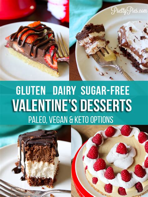 Discover our collection of sugar free desserts for diabetics! 14+ Epic Valentine's Day Desserts (Gluten, Dairy & Sugar-Free | Valentine desserts, Easy ...