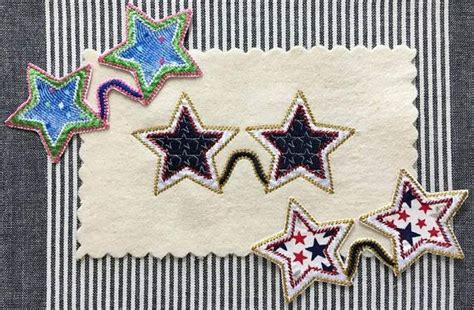 A couple of months ago i shared my new love affair with it. Fun STAR Sunglasses Designs for Machine Embroidery 2 sizes ...