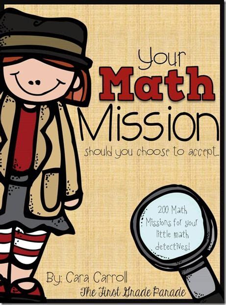 Let us know what you think in the comments below as we'd love to know. Your Mission…Should You Choose to Accept | First grade parade, Math enrichment, Math tubs