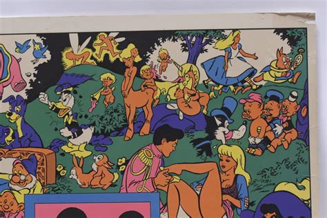 Sold Price: Vtg Disneyland Memorial Orgy Poster By Wally Wood - January